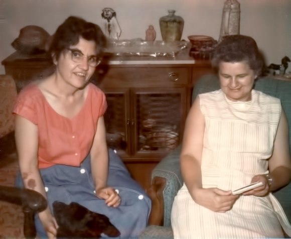 Mrs. Grilliot and Miss Webster